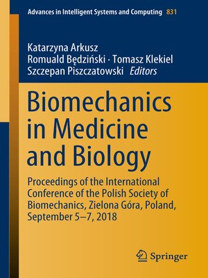 cover image of Biomechanics in Medicine and Biology